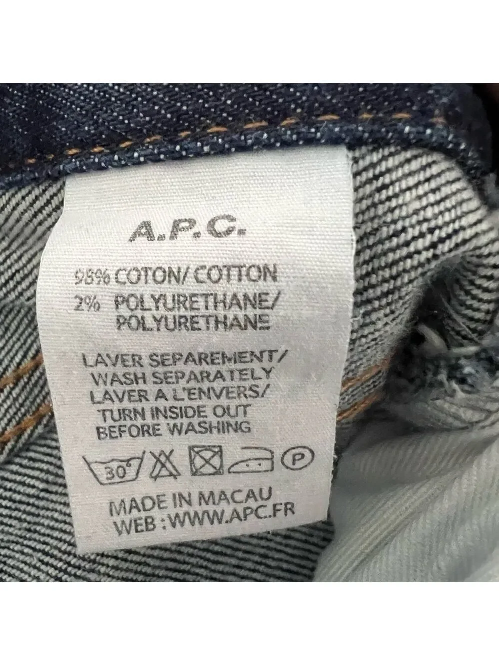 A.P.C. retail $275